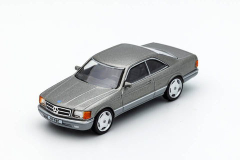 (Pre-Order) 1/64 DCT 51 Mercedes-Benz 500SEC Grey LHD