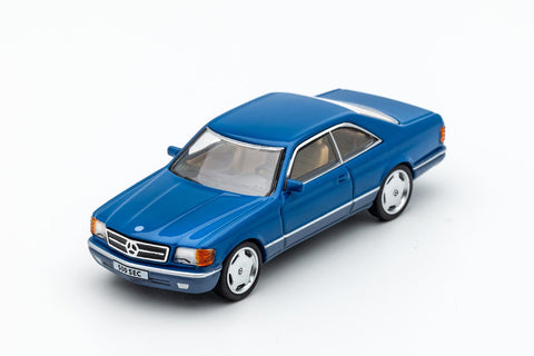 (Pre-Order) 1/64 DCT 48 Mercedes-Benz 500SEC Blue LHD