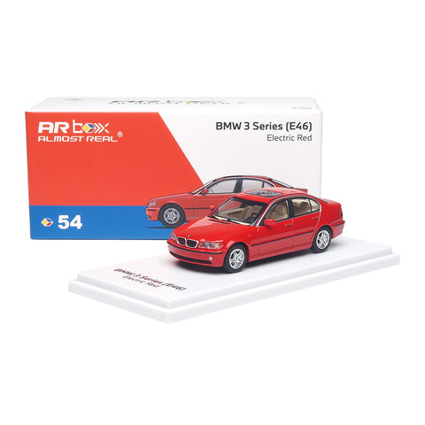 (Pre-Order) 1/64 Almost Real 630402001 BMW 3 Series (E46) Electric Red
