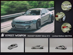 1/64 Street Weapon SWNSS15S Rocket Bunny Silvia S15 Silver