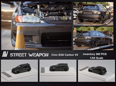 1/64 Street Weapon SWHCEG6C Honda Civic EG6 Carbon
