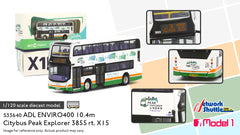1/120 Citybus ADL Enviro400 Facelift 10.4m (Peak Explorer) - 3855 rt.X15