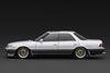 (Pre-Order) 1/18 Ignition Model IG3856 Toyota Mark II 2.5 GT Twin Turbo (JZX81) Pearl White/ Silver