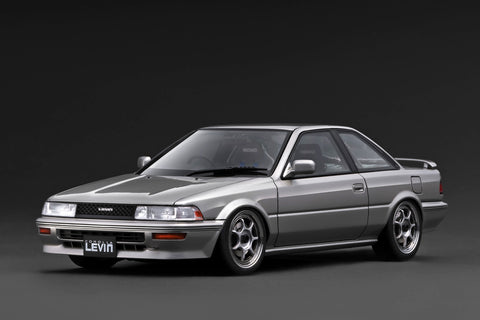 (Pre-Order) 1/18 Ignition Model IG3867 Toyota Corolla Levin GT APEX (AE92) Gun Metallic
