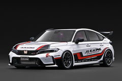 (Pre-Order) 1/18 Ignition Model IG3934 Honda Civic Type-R J'S Racing (FL5) White