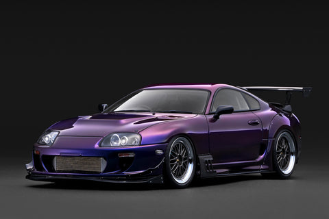 (Pre-Order) 1/18 Ignition Model IG3947 Toyota Supra RZ (JZA80) Purple Metallic
