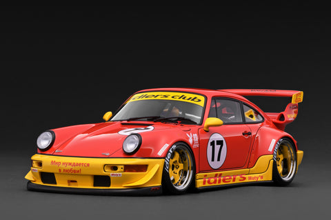 (Pre-Order) 1/18 Ignition Model IG3948 RWB 964 Red/ Yellow