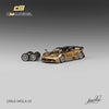 (Pre-Order) 1/64 CM Model CM64-IMOLA-01 Pagani Imola Carbon Gold