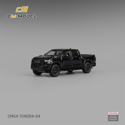 (Pre-Order) 1/64 CM Model CM64-TUNDRA-04 Toyota Tundra Gloss Black