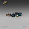 (Pre-Order) 1/64 CM Model CM64-765LT-17 McLaren 765LT Metallic Black Green