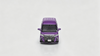 (Pre-Order) 1/64 Model Model MM64-ALPHARD-003 Toyota Alphard Customized Version Andrea Metallic Purple