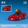 (Pre-Order) 1/64 Findclassically FYFF40SDR Takeshi Kimura's F40 Snow Drifting in Japan Standard Red LHD