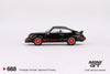 1/64 Mini GT MGT00688-R Porsche 911 Carrera RS 2.7 Black w/ Red Livery RHD
