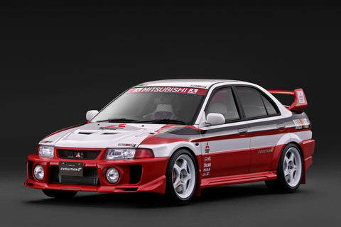 (Pre-Order) 1/18 Ignition Model IG4021 Mitsubishi Lancer Evolution 5 (CP9A) White/ Red