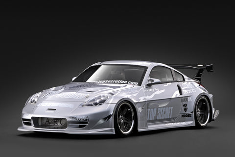 (Pre-Order) 1/18 Ignition Model IG4047 Top Secret Fairlady Z (Z33) Silver
