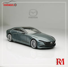 (Pre-Order) 1/64 Rhino Model RMMVCG Mazda Vision Coupe (4-Door) Metal Gray