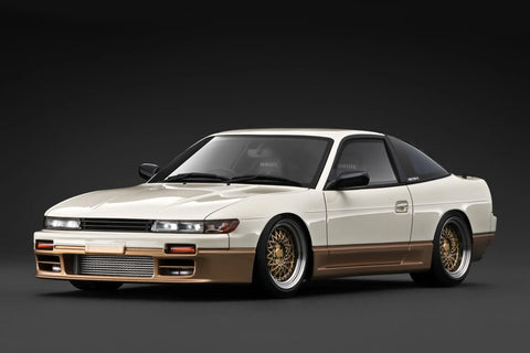 (Pre-Order) 1/18 Ignition Model IG4072 Nissan Sileighty White/ Gold
