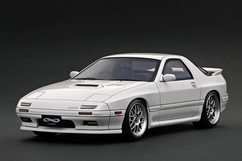 (Pre-Order) 1/18 Ignition Model IG4089 Mazda Savanna RX-7 Infini (FC3S) White w/ 13B Engine