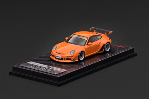 (Pre-Order) 1/64 Ignition Model IG4100 RWB 997 GT3 Orange