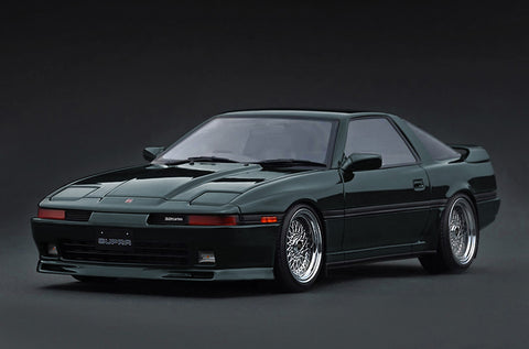 (Pre-Order) 1/18 Ignition Model IG4110 Toyota Supra 3.0GT Turbo Limited (MA70) Green Metallic