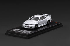 (Pre-Order) 1/64 Ignition Model IG4175 Nissan Skyline GT-R (BNR34) Nismo Customized White Metallic