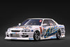(Pre-Order) 1/18 Ignition Model IG4195 URAS Skyline ER34 2004 D1 Spec Replica