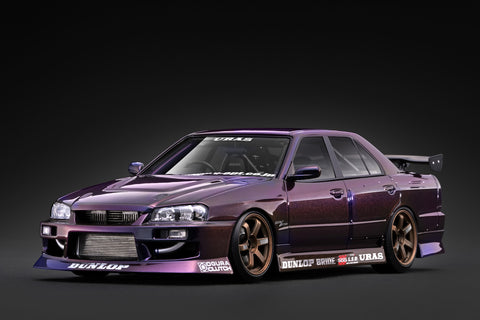 (Pre-Order) 1/18 Ignition Model IG4200 URAS Skyline ER34 Purple Metallic