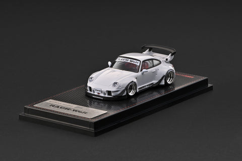 (Pre-Order) 1/64 Ignition Model IG4216 RWB 993 White Metallic