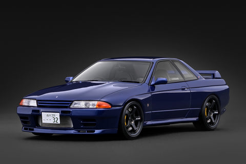 (Pre-Order) 1/18 Ignition Model IG4241 BNR32 S&S Limited Version Blue Metallic