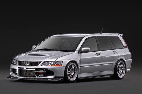 (Pre-Order) 1/18 Ignition Model IG4250 Mitsubishi Lancer Evolution Wagon MR (CT9W) Silver