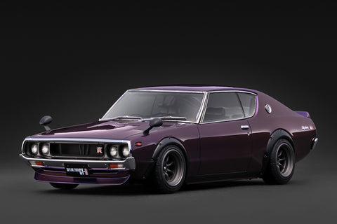 (Pre-Order) 1/18 Ignition Model IG4258 Nissan Skyline 2000 GT-R (KPGC110) Purple Metallic