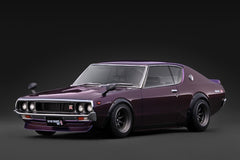 (Pre-Order) 1/18 Ignition Model IG4258 Nissan Skyline 2000 GT-R (KPGC110) Purple Metallic