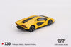 (Pre-Order) 1/64 Mini GT MGT00733-L Lamborghini Countach LPI 800-4 New Giallo Orion LHD