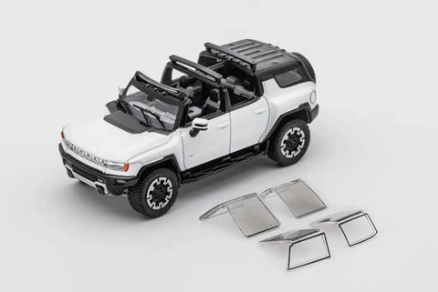 (Pre-Order) 1/64 GCD 360 Hummer EV SUV White LHD