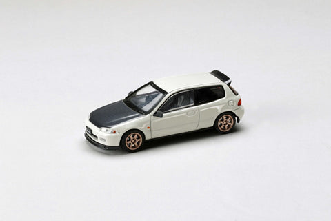 1/64 JDM64 HJDM002-7 Honda Civic (EG6) SIR-Ⅱ JDM Style White