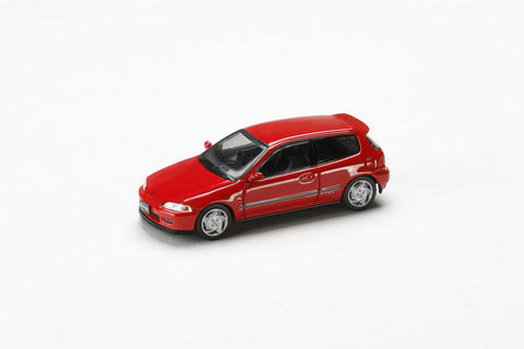 1/64 JDM64 HJDM002-6 Honda Civic (EG6) SIR-Ⅱ Red