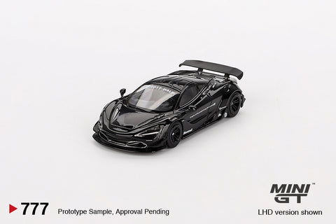 (Pre-Order) 1/64 Mini GT MGT00777-R McLaren 720S LB★Works Black RHD