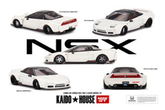 (Pre-Order) 1/64 Mini GT KHMG148 Honda NSX (NA1) Kaido Works White LHD