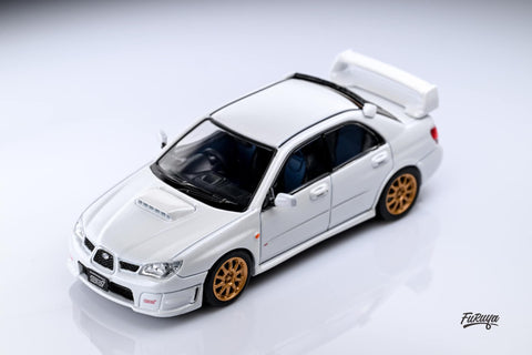 (Pre-Order) 1/64 Furuya FSWRXSW Subaru Impreza WRX STI Sedan Mk2 GD Pearl White