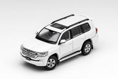 1/64 GCD 333 Toyota Land Cruiser LC200 White RHD