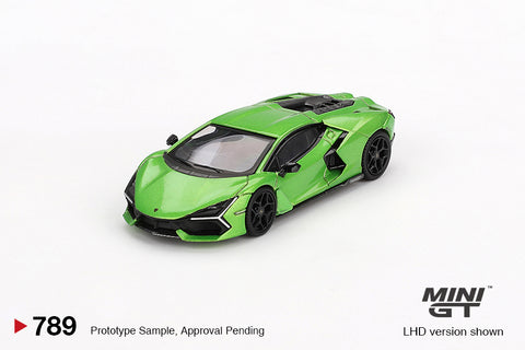 (Pre-Order) 1/64 Mini GT MGT00789-R Lamborghini Revuelto Verde Selvans RHD