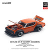 (Pre-Order) 1/64 Pop Race PR640173 Skyline GT-R V8 Drift (Kenmeri) Orange