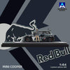 (Pre-Order) 1/64 Aurora Model AMMCRBF Mini Cooper Red Bull w/ Figurine