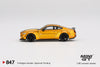 (Pre-Order) 1/64 Mini GT MGT00847-R LB-Works Ford Mustang LB Gold RHD