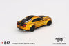 (Pre-Order) 1/64 Mini GT MGT00847-R LB-Works Ford Mustang LB Gold RHD