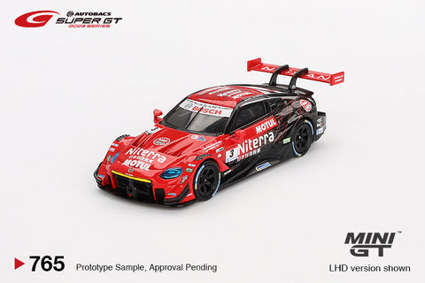 (Pre-Order) 1/64 Mini GT MGT00765-BL Nissan Z GT500 #3 "Niterra Motul Z" NDDP Racing 2023 Super GT Series LHD