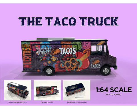 1/64 American Diorama AD-70100MJ The Taco Truck LHD