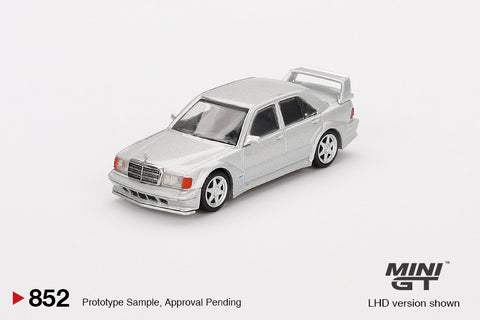 (Pre-Order) 1/64 Mini GT MGT00852-L Mercedes-Benz 190E 2.5-16 Evolution II Astral Silver LHD