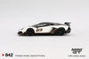 (Pre-Order) 1/64 Mini GT MGT00842-R Lamborghini Aventador SVJ 63 Bianco Asopo RHD