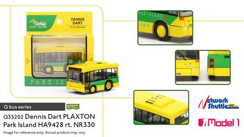 QBus - Park Island Dennis Dart 10.1m - HA9428 rt. NR330